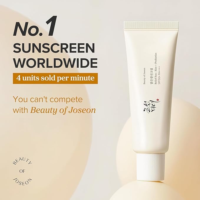 Beauty of Joseon - Protector solar Relief Sun Rice + Probióticos SPF 50+ PA++++