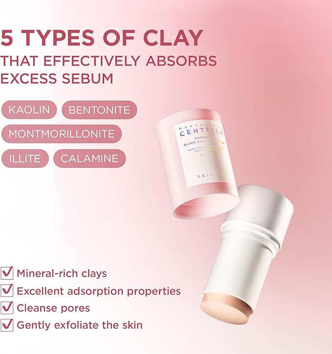 Madagascar Centella Poremizing Quick Clay Stick Mask