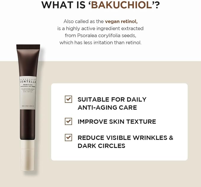 SKIN1004 Madagascar Centella Probio-Cica Bakuchiol Eye Ccream