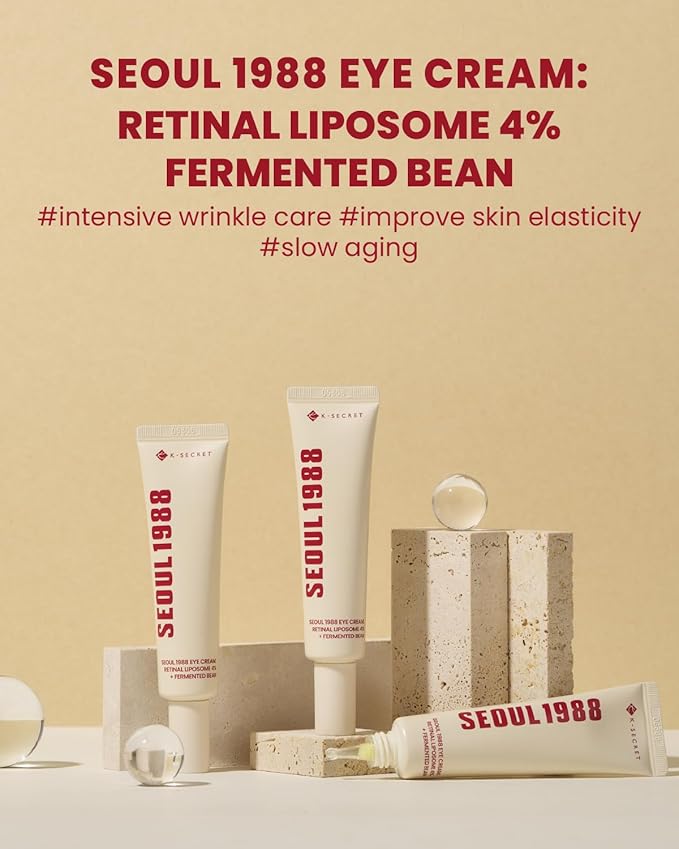 K-SECRET Crema Para Ojos Ksecret Seoul 1988: Liposoma De Retina Al 4% + Frijol Fermentado