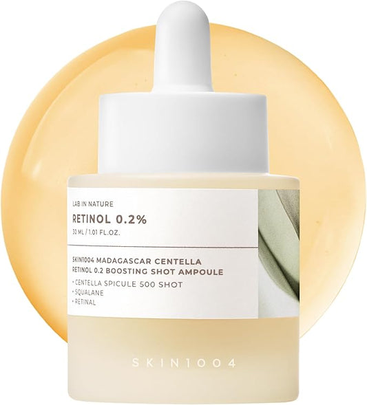 SKIN1004 Madagascar Centella Retinol 0.2 Boosting Shot Ampoule