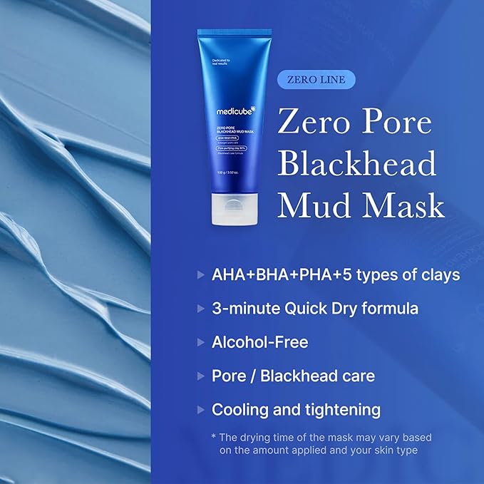 Mascara de Barro para puntos negros Zero Pore  Medicube