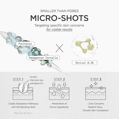 SKIN1004 Madagascar Centella Retinol 0.2 Boosting Shot Ampoule